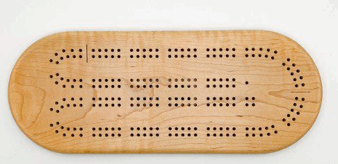 Russ Scaduto Cribbage Board front
